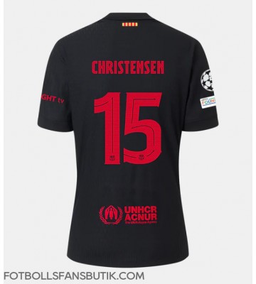 Barcelona Andreas Christensen #15 Replika Bortatröja 2024-25 Kortärmad